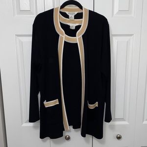 Misook Tank & Cardigan Set